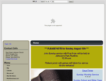 Tablet Screenshot of newhoperacine.org